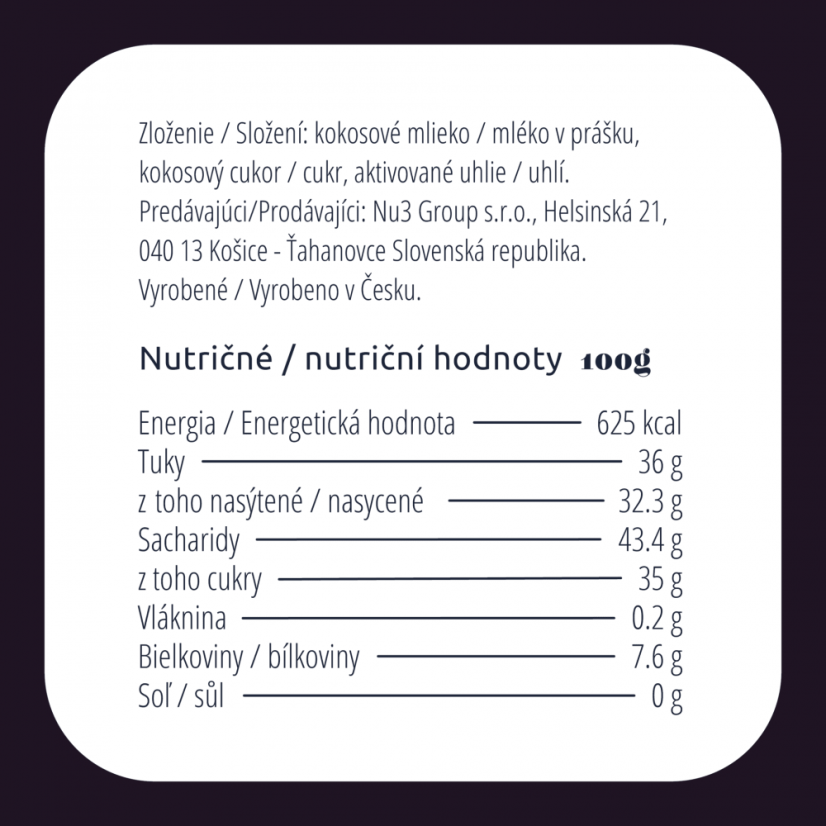 Black Latte - Quantity: 2 PACKS (70 servings)