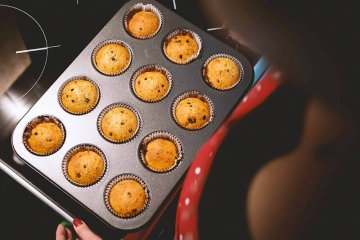 Mrkvové muffiny s kurkumou