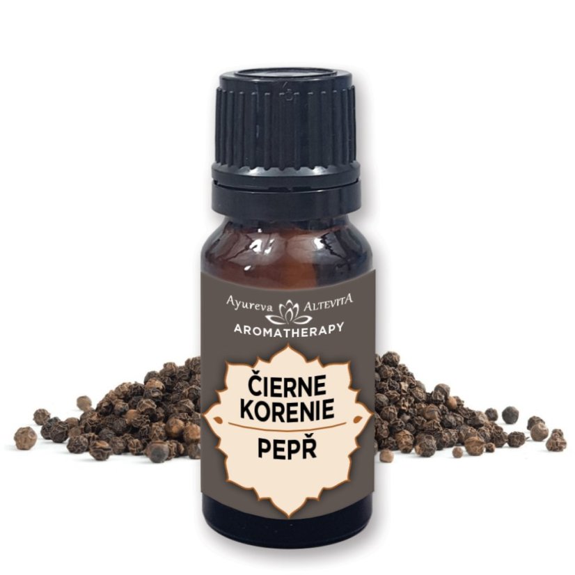 100% esenciálny olej ČIERNE KORENIE - Motivačný olej 10ml