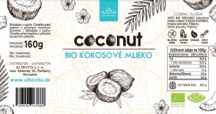 BIO kokosové mlieko 160g