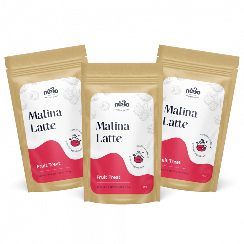 Malina Latte - Vyberte si balenie: 3 balenie