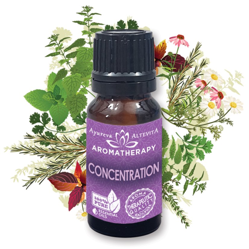 Zmes esenciálnych olejov KONCENTRÁCIA 10ml