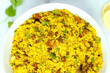 Quinoa recept na šalát s kurkumou