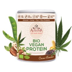 BIO Vegan proteín Cacao + banán 300g