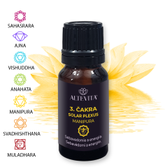 Zmes esenciálnych olejov 3. Solar plexus (Manipura) 10ml