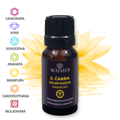 Zmes esenciálnych olejov 3. Solar plexus (Manipura) 10ml