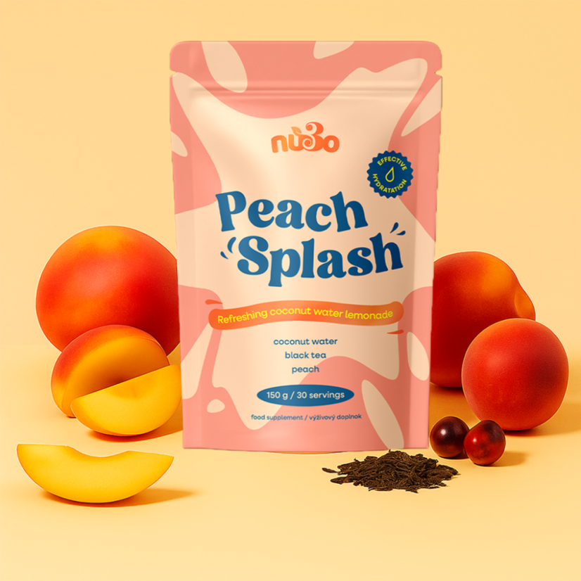 Peach Splash - Množstvo: 4 BALENIA (120 dávok)