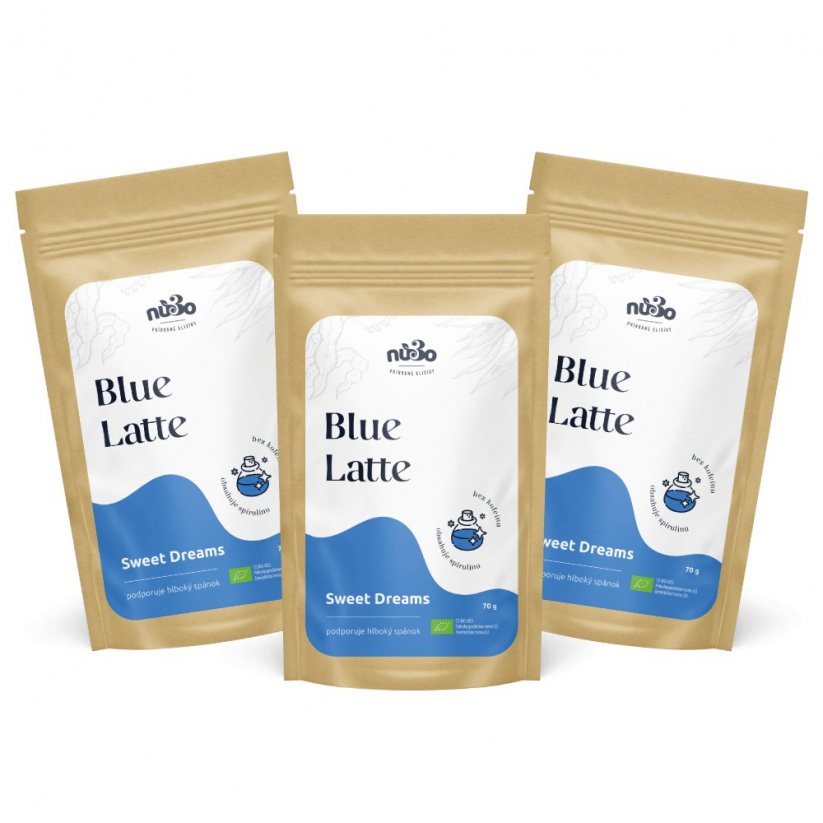 Bio Blue Latte - Vyberte si balenie: 3 balenie