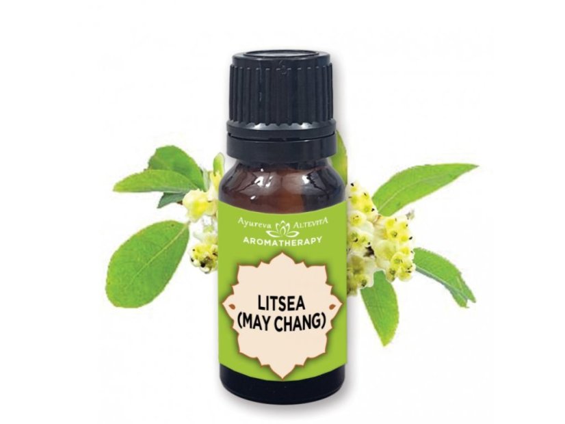 100% esenciálny olej LITSEA (MAY CHANG) – Olej citrusovej sviežosti 10ml