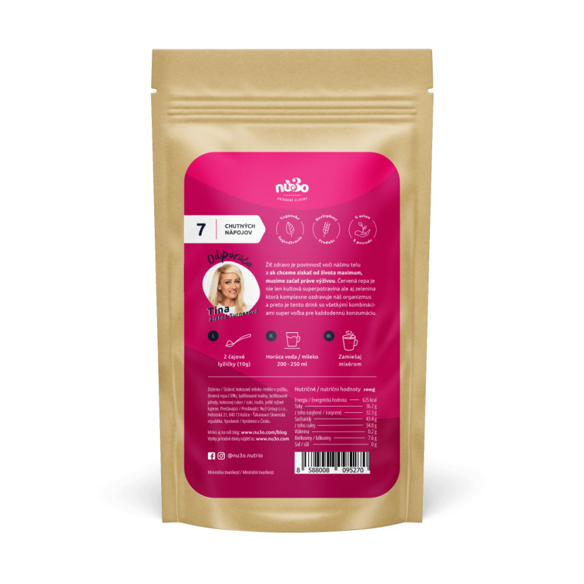 Latte Pink Bio - Cantitate: 2 PACHETE (105 porții)