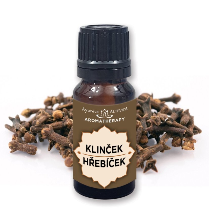 100% esenciálny olej KLINČEK -  Olej pre zuby a dezinfekciu 10ml