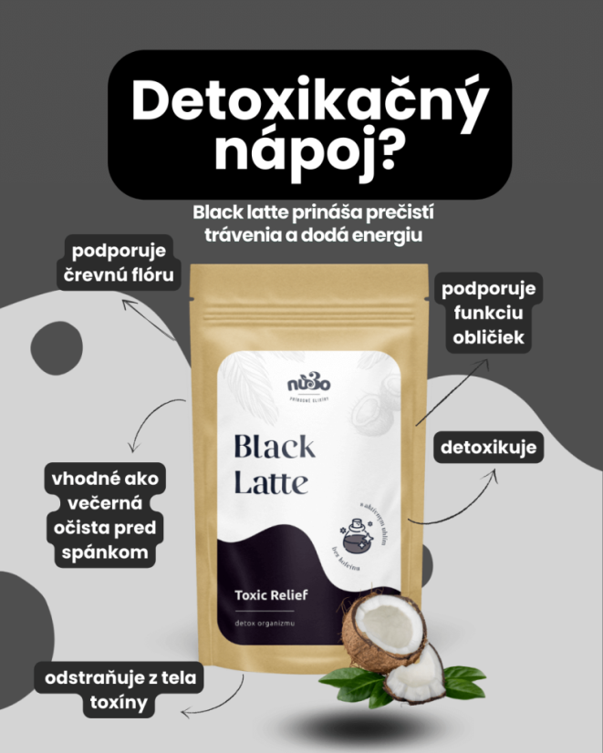 Black Latte - Quantity: 2 PACKS (70 servings)