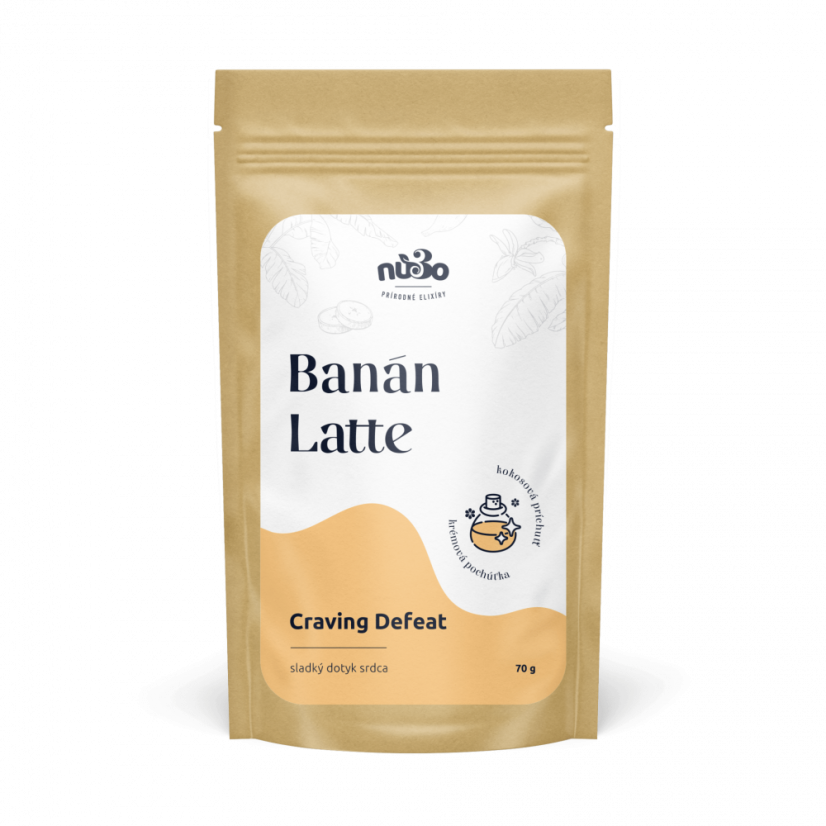 Banán Latte - Vyberte si balenie: 30 dávok | 7% zľava
