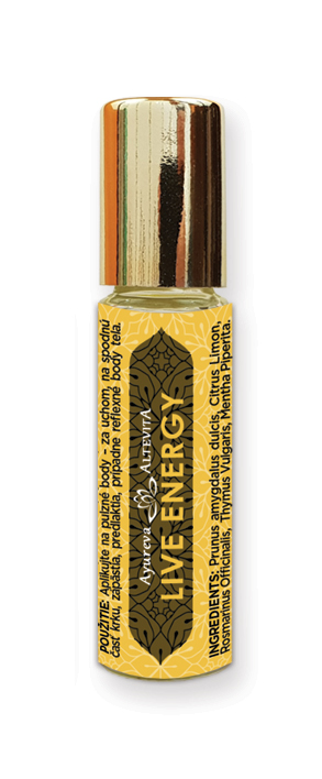 Roll-on LIVE ENERGY (životná energia) 10ml