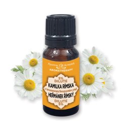5% dilute KAMILKA RÍMSKA v hroznovom oleji 10ml Olej anjelov strážnych