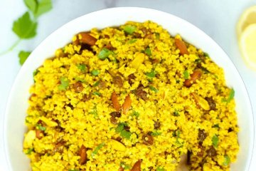 Quinoa recept na šalát s kurkumou