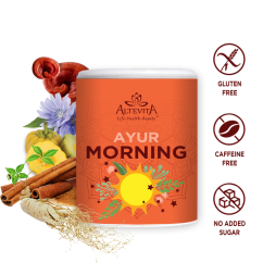 AYUR MORNING kávovinový nápoj s bylinami 100g