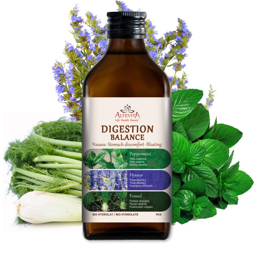 DIGESTION BALANCE zmes bio hydrolátov 200 ml