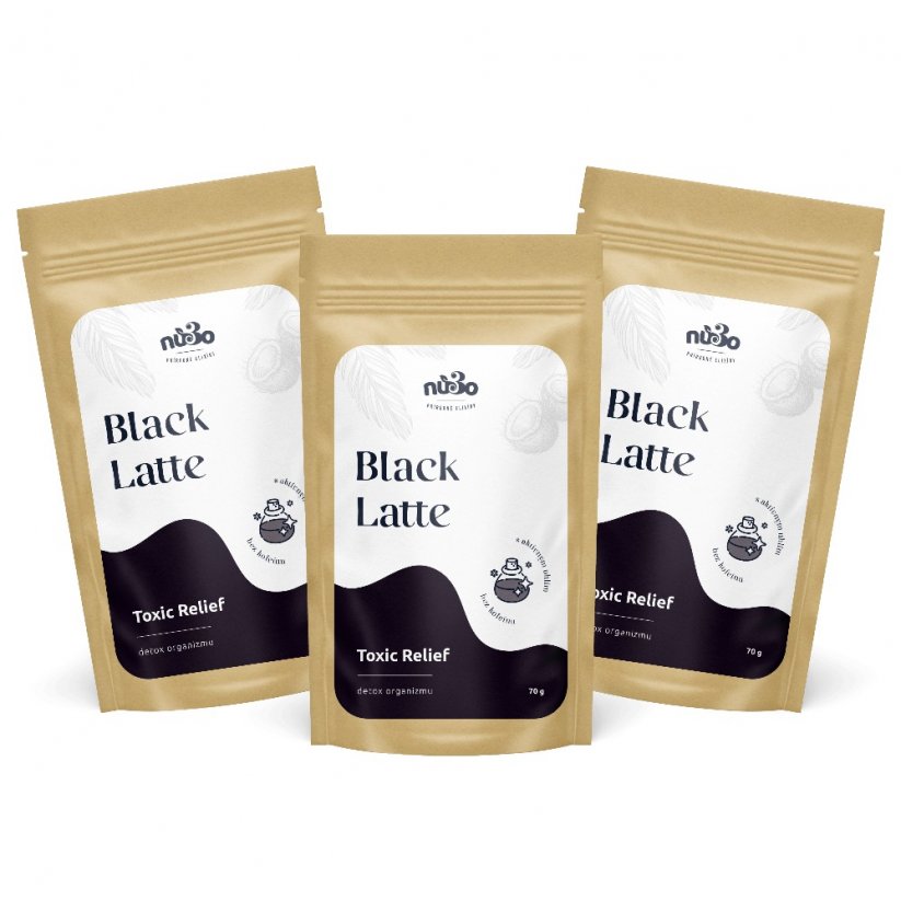 Black Latte - Vyberte si balenie: 3 balenie